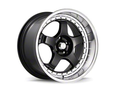 Konig SSM Gloss Black Wheel; 18x9; 50mm Offset; 5x114.3mm Bolt Pattern; 73.10mm Hub Bore