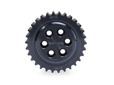 Kraftwerks Cogged Pulley - 75mm Cogged 42mm Width 6 Bolt - 159-99-750C