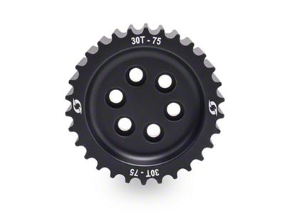 Kraftwerks Supercharger Pulley - 75mm Cogged 64mm Wide - 159-99-7564