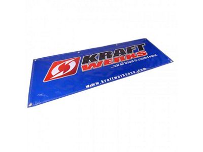 Kraftwerks Vinyl Shop Banner; 6-Foot