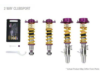 KW Suspension Clubsport Kit Chevrolet Corvette C6 Z06+ZR1; w/ electronic shock - 35261715