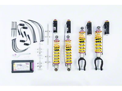 KW Suspension Coilover Kit V4 Bundle Audi R8 4S Coupe/Spyder w/ KWSHP65 - 3A7100AN