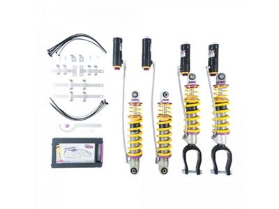 KW Suspension Coilover Kit V4 Bundle Audi R8 4S Coupe/Spyder w/o KWSHP65 - 3A7100AM