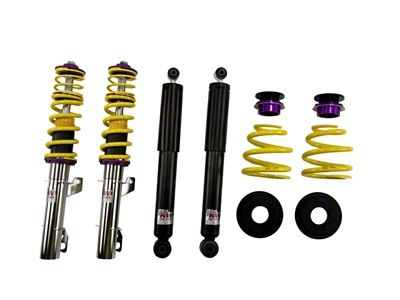 KW Suspension Coilover Kit V1 Audi TT TTC TTR Coupe + KWSHP65 - 10280081