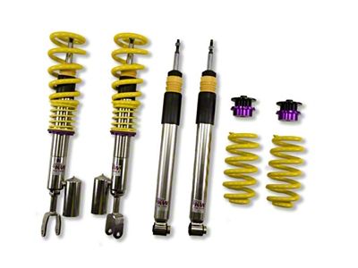 KW Suspension Coilover Kit V3 Audi S4 8E/B6 QB6 Convertible + KWSHP65 - 35210065