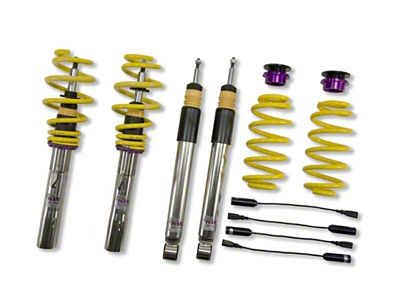 KW Suspension Coilover Kit V3 Passat 3C/B6/B7 Wagon; 2WD + KWSHP65 - 35280110