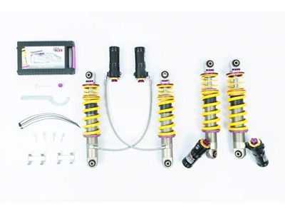 KW Suspension Coilover Kit V4 2010-2015 Audi R8 42 V8 Including KWSHP65 - 3A711004