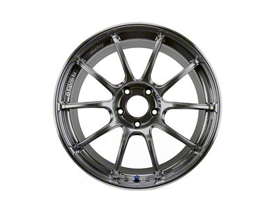 Advan RZII Hyper Black and Ring Wheel; 18x9; 25mm Offset; 5x114.3mm Bolt Pattern; 73mm Hub Bore