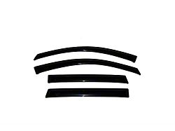 Ventvisor Window Deflectors; Front and Rear; Dark Smoke (07-16 Lancer)