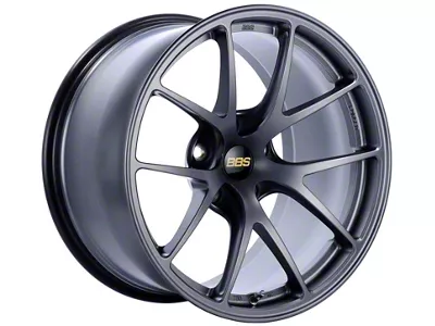 BBS RI-A Matte Graphite Wheel; 18x8.5; 35mm Offset; 5x114.3mm Bolt Pattern; 82mm Hub Bore