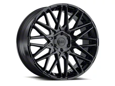 Black Rhino Morocco Gloss Black Wheel; 18x8.5; 35mm Offset; 5x114.3mm Bolt Pattern; 76.10mm Hub Bore