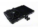 CSF 96-07 Mitsubishi Lancer Evo 4/5/6/7/8/9 Full-Slim Radiator w/12in Fan - 7075B
