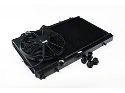 CSF Full-Slim Radiator w/12in Fan (96-07 Lancer Evo 4/5/6/7/8/9)