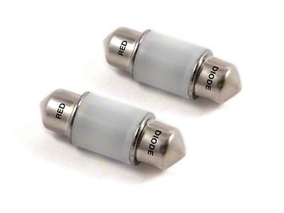 Diode Dynamics 31mm HP6 LED Bulb LED - Red Pair - DD0301P
