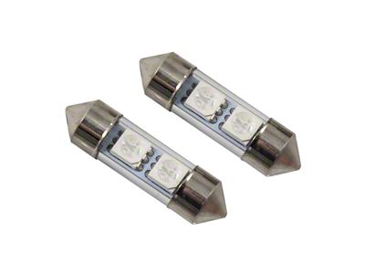 Diode Dynamics 31mm SMF2 LED Bulb - Green Pair