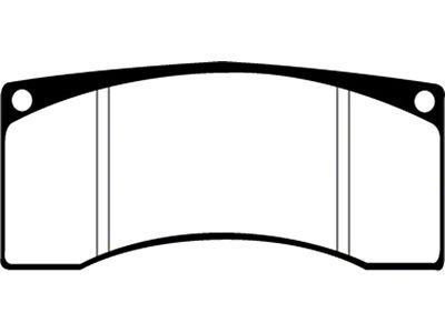 EBC Brakes Yellowstuff Brake Pad Sets Fronts Only - DP4016R