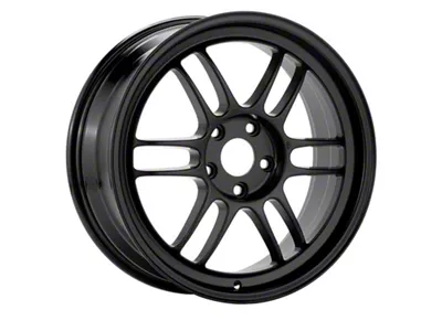 Enkei RPF1 Matte Black Wheel; 17x8.5; 30mm Offset; 5x114.3mm Bolt Pattern; 73mm Hub Bore