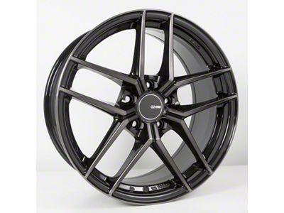 Enkei TY-5 Pearl Black Wheel; 19x9.5; 35mm Offset; 5x114.3mm Bolt Pattern; 72.60mm Hub Bore