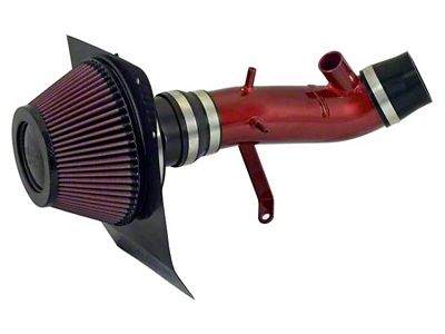 K&N 03-04 Mitsubishi Lancer Evo 8 ONLY Red Typhoon Short Ram Intake - 69-6543TR