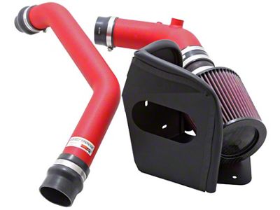 K&N 08-09 Mitsubishi Lancer Evo X Wrinkle Red Typhoon Short Ram - 69-6546TWR