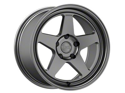 Kansei KNP Gunmetal Wheel; 17x9; 22mm Offset; 5x114.3mm Bolt Pattern; 73.10mm Hub Bore