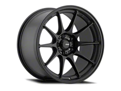 Konig Dekagram Semi-Matte Black Wheel; 18x8.5; 35mm Offset; 5x114.3mm Bolt Pattern; 73.10mm Hub Bore