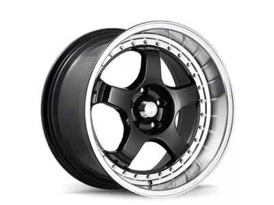 Konig SSM Gloss Black Wheel; 18x9; 22mm Offset; 5x114.3mm Bolt Pattern; 73.10mm Hub Bore