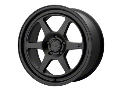 Motegi MR136 Satin Black Wheel; 17x8.5; 35mm Offset; 5x114.3mm Bolt Pattern; 72.56mm Hub Bore