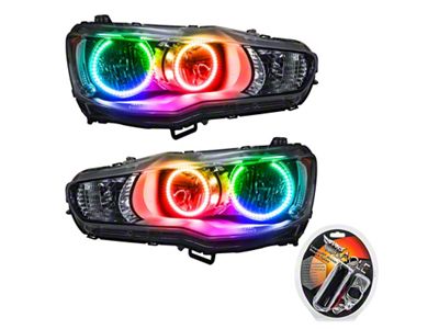 Oracle 08-17 Mitsubishi Lancer SMD HL - ColorSHIFT SEE WARRANTY - 7087-330
