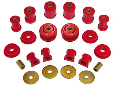 Prothane Mitsubishi Lancer Evo 8 Total Kit - Red - 13-2003