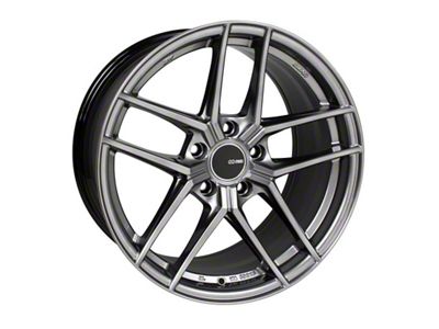 Enkei TY-5 Hyper Silver 4-Wheel Kit; 19x8.5; 35mm Offset; 5x114.3mm Bolt Pattern; 72.60mm Hub Bore