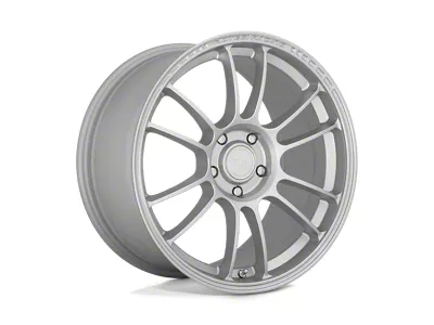 Motegi SS6 Hyper Silver 4-Wheel Kit; 17x8.5; 35mm Offset; 5x114.3mm Bolt Pattern; 72.56mm Hub Bore