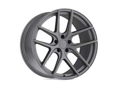 TSW Geneva Matte Gunmetal Wheel; 20x9; 20mm Offset; 5x114.3mm Bolt Pattern; 76.10mm Hub Bore