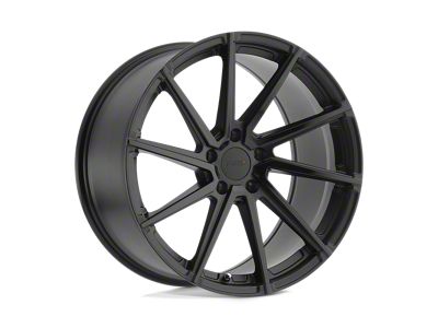 TSW Watkins Double Black Wheel; 18x8.5; 30mm Offset; 5x114.3mm Bolt Pattern; 76.10mm Hub Bore