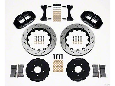 Wilwood Narrow Superlite 6R Front Hat Kit 14.00in Drilled - 140-9285-D for Mitsubishi Lancer