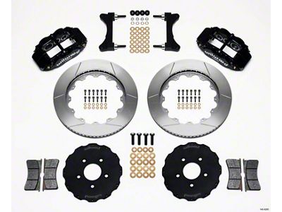 Wilwood Narrow Superlite 6R Front Hat Kit 14.00in Mitsubishi Lancer EVO - 140-9285