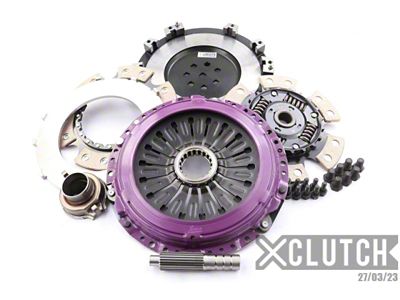 X-Clutch 1997 Mitsubishi Lancer EVO IV 2.0L 9in Twin Sprung - XKMI23522-2B
