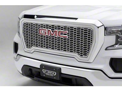 T-REX Grilles Laser X Series Grille; Polished Stainless Steel; 1 pc.; Insert; - 7712280