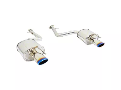 Megan Racing IS250 2014+ 2.6 V6 Axle Back Exhaust System Burnt - LI14-VO