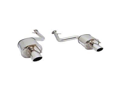 Megan Racing IS250 2014+ 2.6 V6 Axle Back Exhaust System Stainless - MR-ABE-LI14