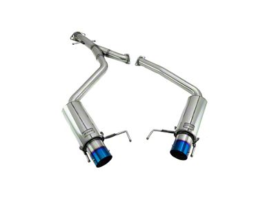Megan Racing IS250/350 06-13 Axle Back Exhaust System - Blue Tip - MR-ABE-LI06DS-BT