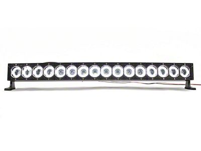 Race Sport Lighting HALO-DRL Series 31in 160W/14,500LM LED Light Bar w/ Halo DRL - RS34HALO