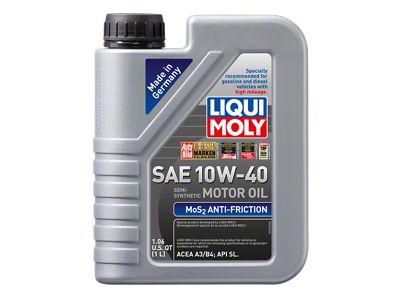 LIQUI MOLY 1L MoS2 Anti-Friction Motor Oil 10W40 - 2042