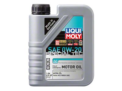 LIQUI MOLY 1L Special Tec V Motor Oil SAE 0W20 - 20198