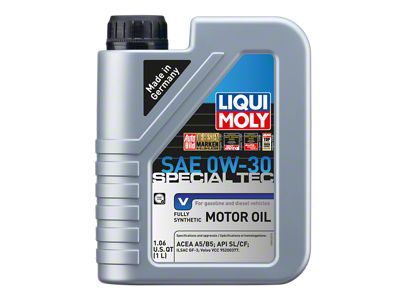 LIQUI MOLY 1L Special Tec V Motor Oil SAE 0W30 - 20202