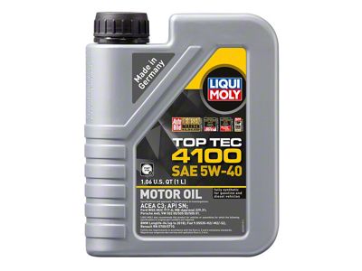 LIQUI MOLY 1L Top Tec 4100 Motor Oil SAE 5W40 - 2329