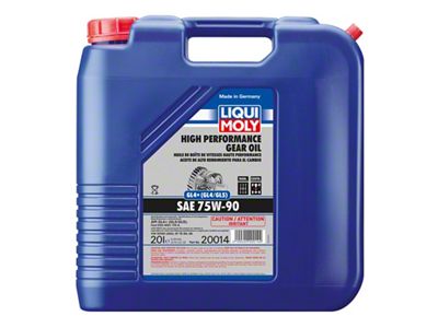LIQUI MOLY 20L High Performance Gear Oil GL4+ SAE 75W90 - 20014