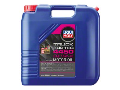 LIQUI MOLY 20L Top Tec Truck 4450 Motor Oil SAE - 20383