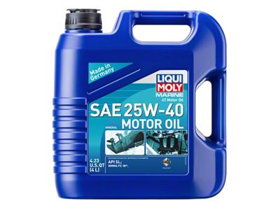 LIQUI MOLY 4L Marine 4T Motor Oil 25W40 - 20548