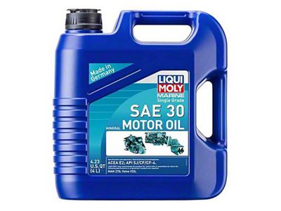 LIQUI MOLY 4L Marine Single Grade Motor Oil SAE 30 - 22512